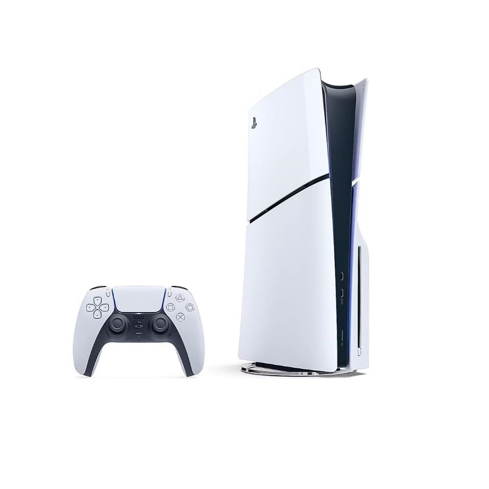 Playstation 5 Slim Disc 1TB Console Bundle with Controllers and Charging Station Z8668