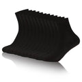 Bamboo Low Quarter Thin Ankle Socks 6 Pairs D643