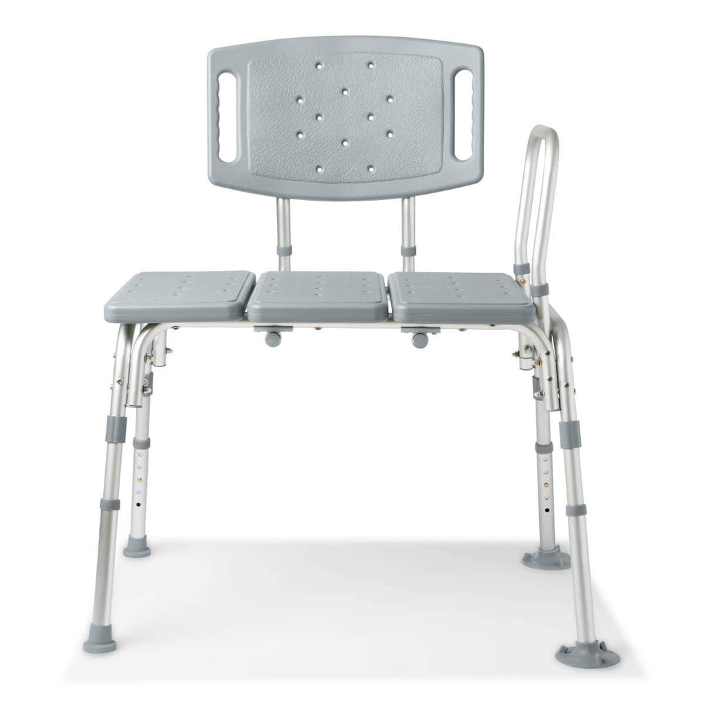 Bariatric Tub Transfer Bench with Anti-Slip Suction Feet 500lb Weight Capacity I8791