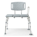 Bariatric Tub Transfer Bench with Anti-Slip Suction Feet 500lb Weight Capacity I8791