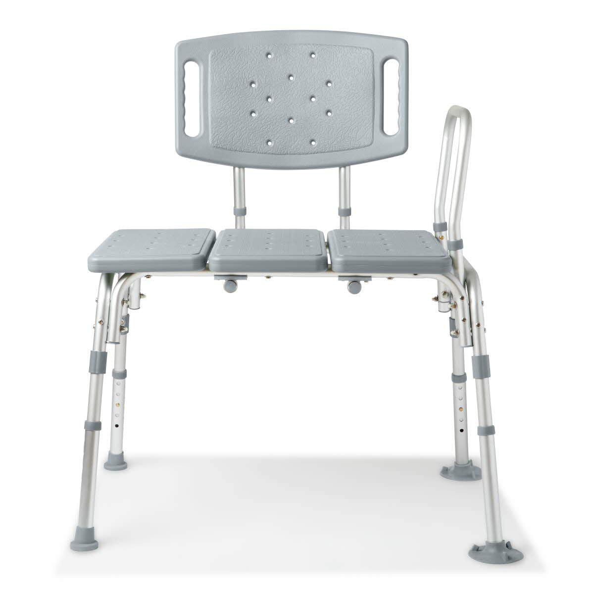 Bariatric Tub Transfer Bench with Anti-Slip Suction Feet 500lb Weight Capacity I8791