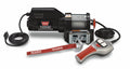 Electric Utility Winch 1500 lbs Capacity Black Q569838