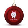 Christmas Balls Ornaments 4PCS Y701