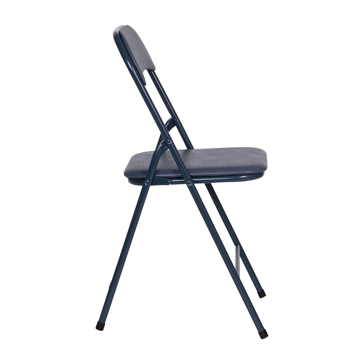Navy Square Folding Card Table and Chairs Set G1893