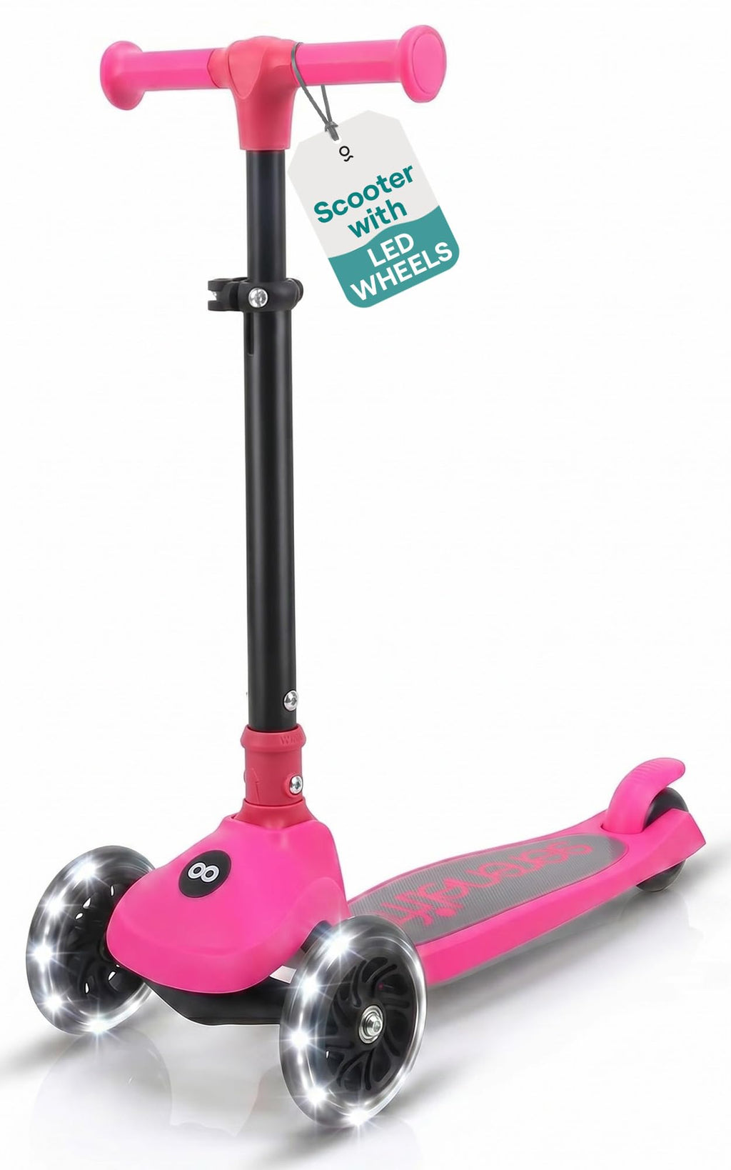 Adjustable 3 Wheel Kids Scooter with LED Wheels H320807