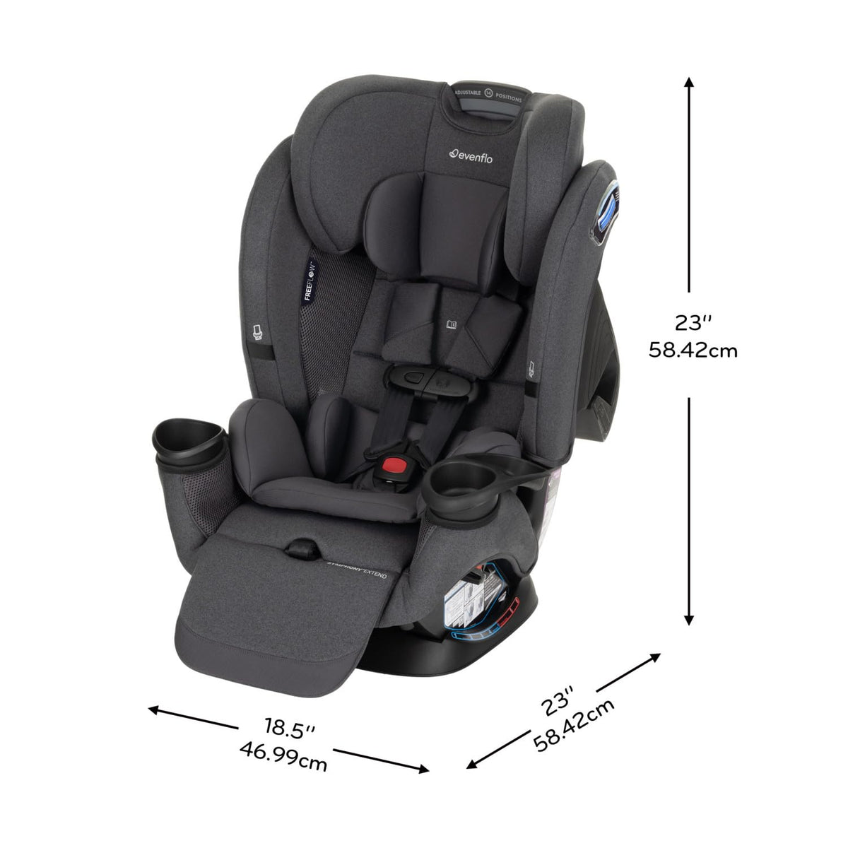 3-in-1 Convertible Car Seat W705332