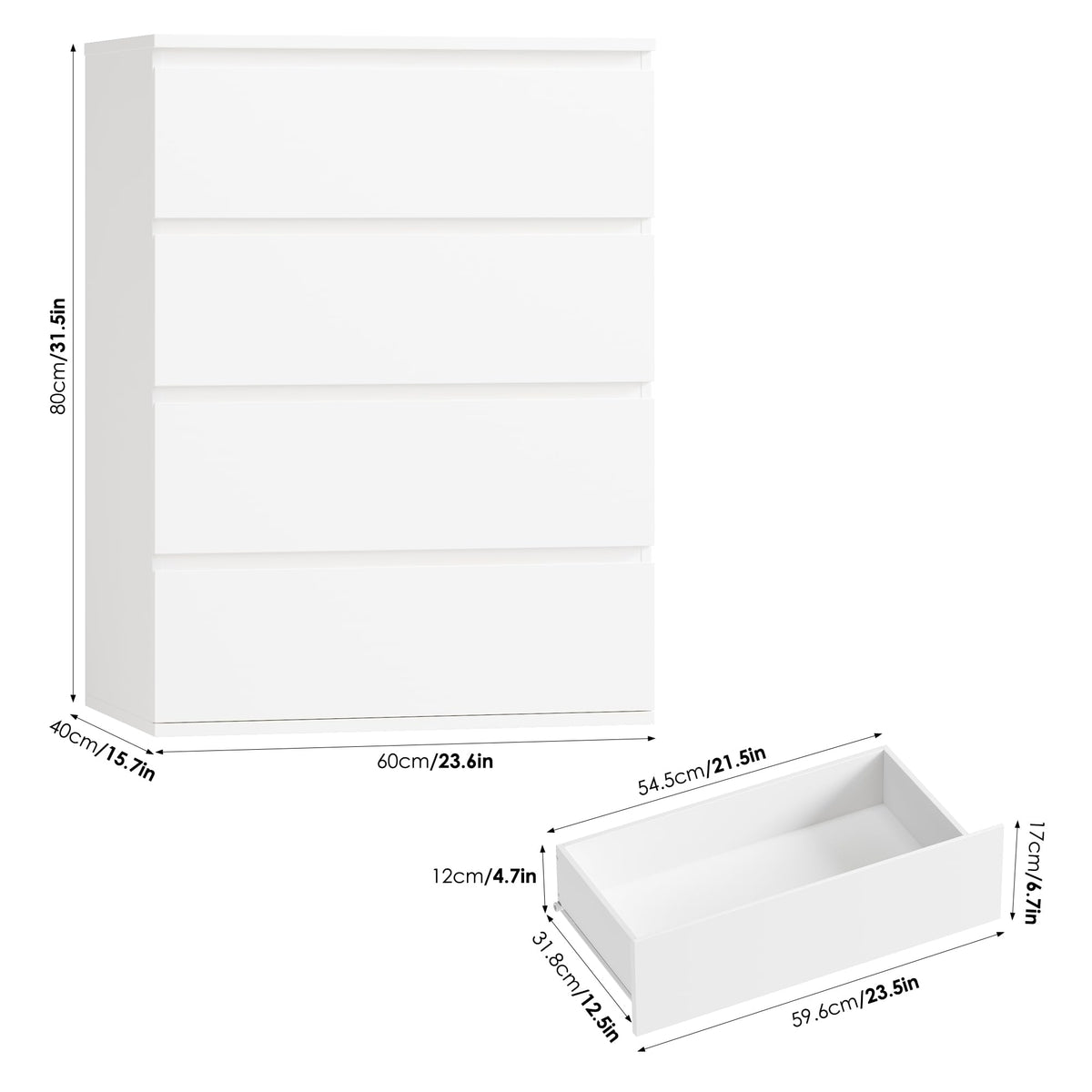 White Dresser C634