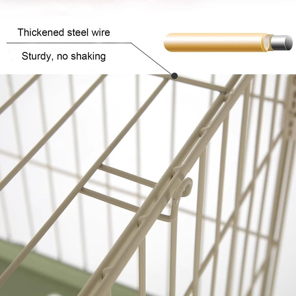 Foldable 4 Tier Detachable Cat Cage with Hammock B161
