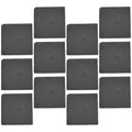 Black Natural Stone Cup Coaster Set Z650