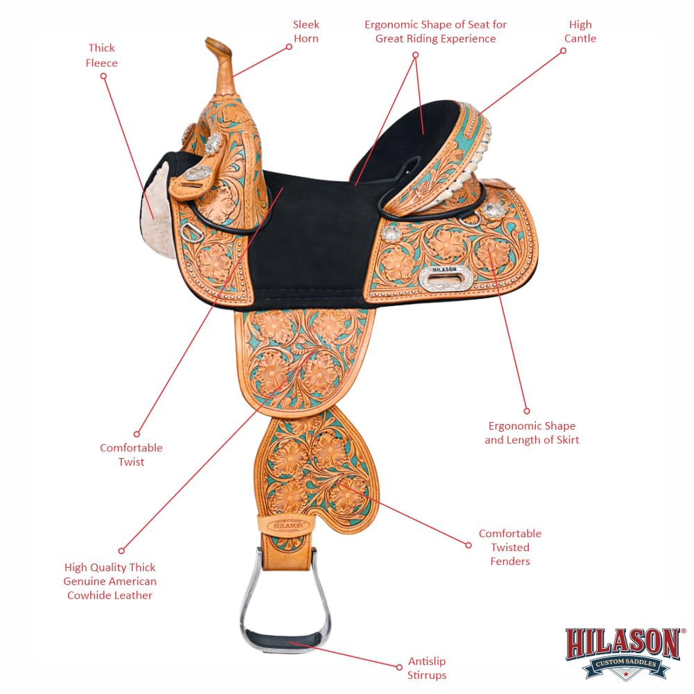 Child Treeless Western Saddle Tan Leather Q950874
