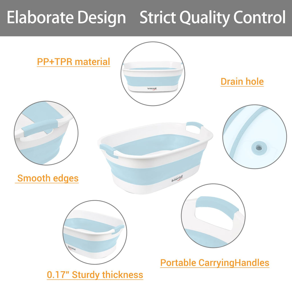 Collapsible Dog Bath Tub with Drain Plug D33623
