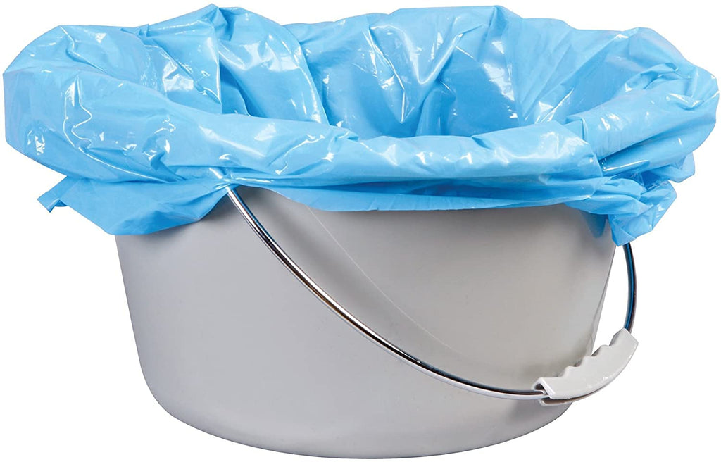 Commode Liners with Absorbent Powder, 7 Count (Pack of 6) V415