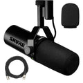 Dynamic Vocal Microphone with Detachable Windscreen and XLR Cable N8197
