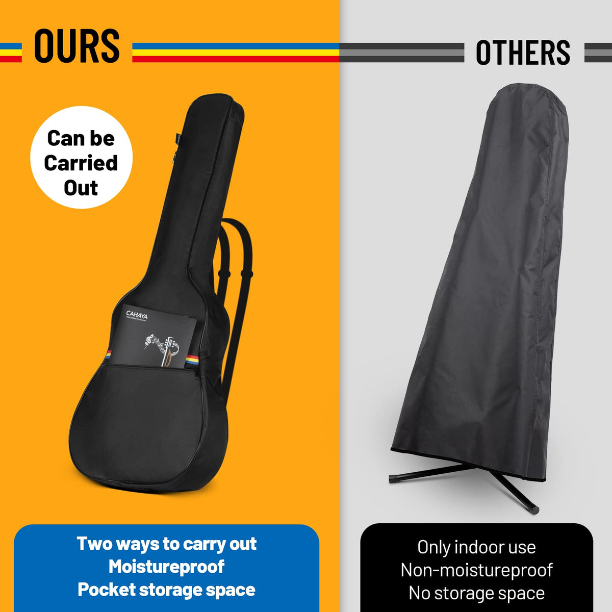 Acoustic Guitar Dust Cover 38-41 in Soft Gig Bag V53284