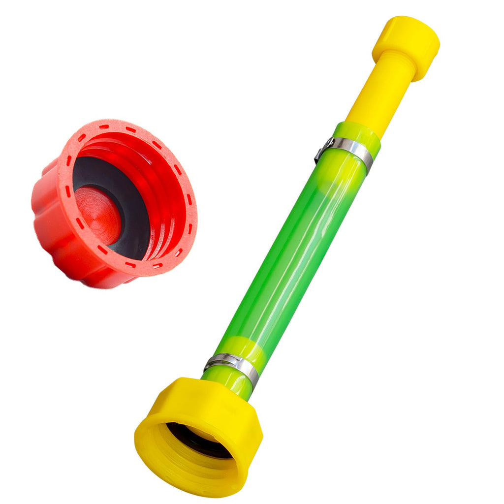 Gas Can Spout Replacement & Red Gas Cap Combo C64949