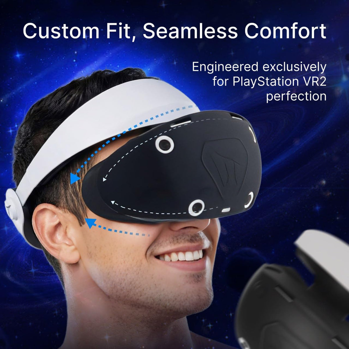 Protective Cover for Headset & Face Cushion Cover & Thumb Grips X967986