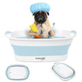 Collapsible Dog Bath Tub with Drain Plug D33623