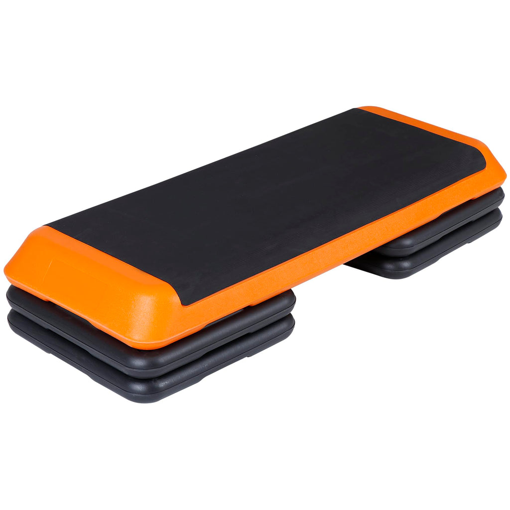 43'' Adjustable Aerobic Step Platform with 4 Stackable Risers N644984