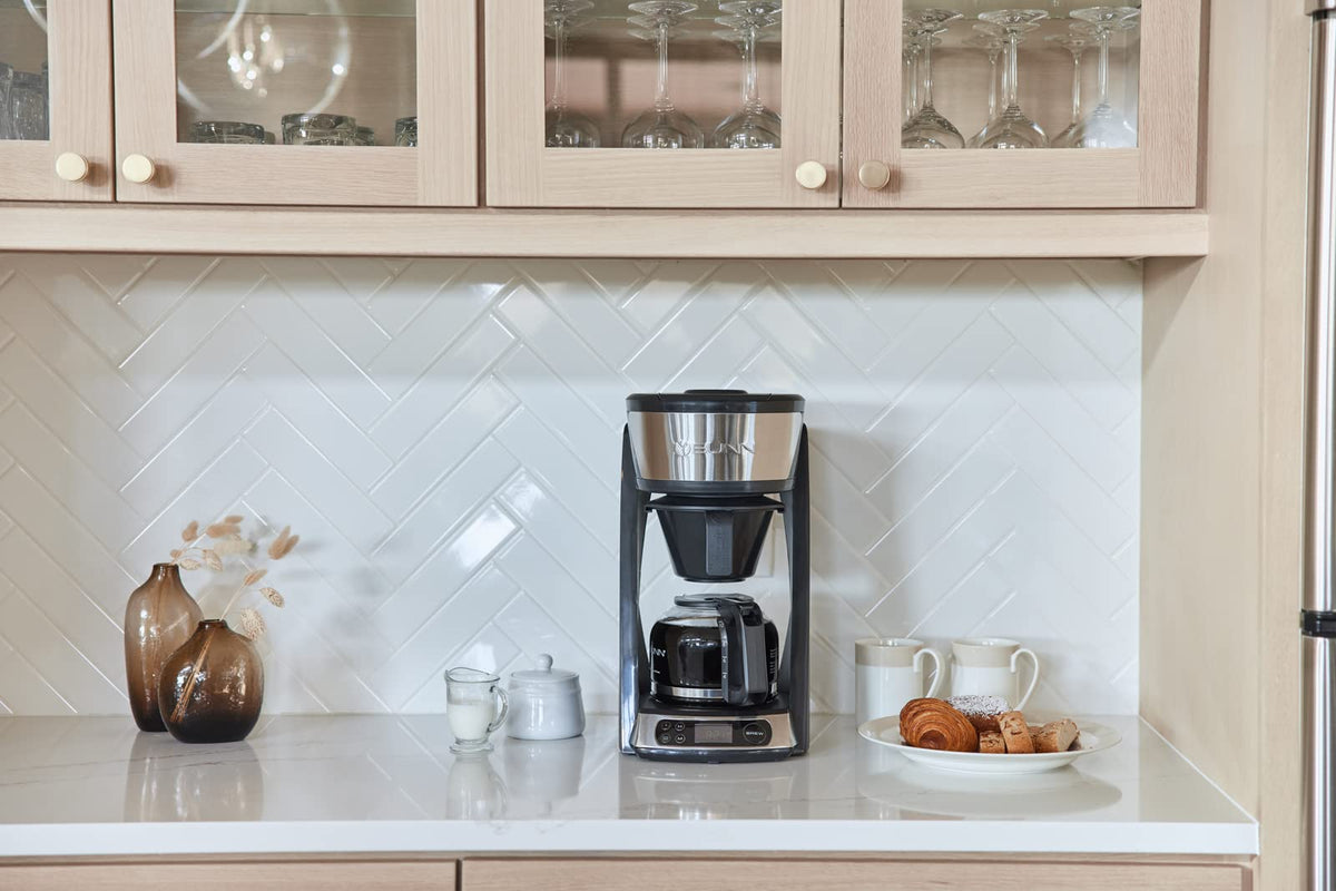 Programmable Coffee Maker, 10 cup, Stainless Steel I791