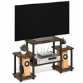 6-Shelf Toolless TV Stand with Raised Top for TV up to 50 Inch L2801