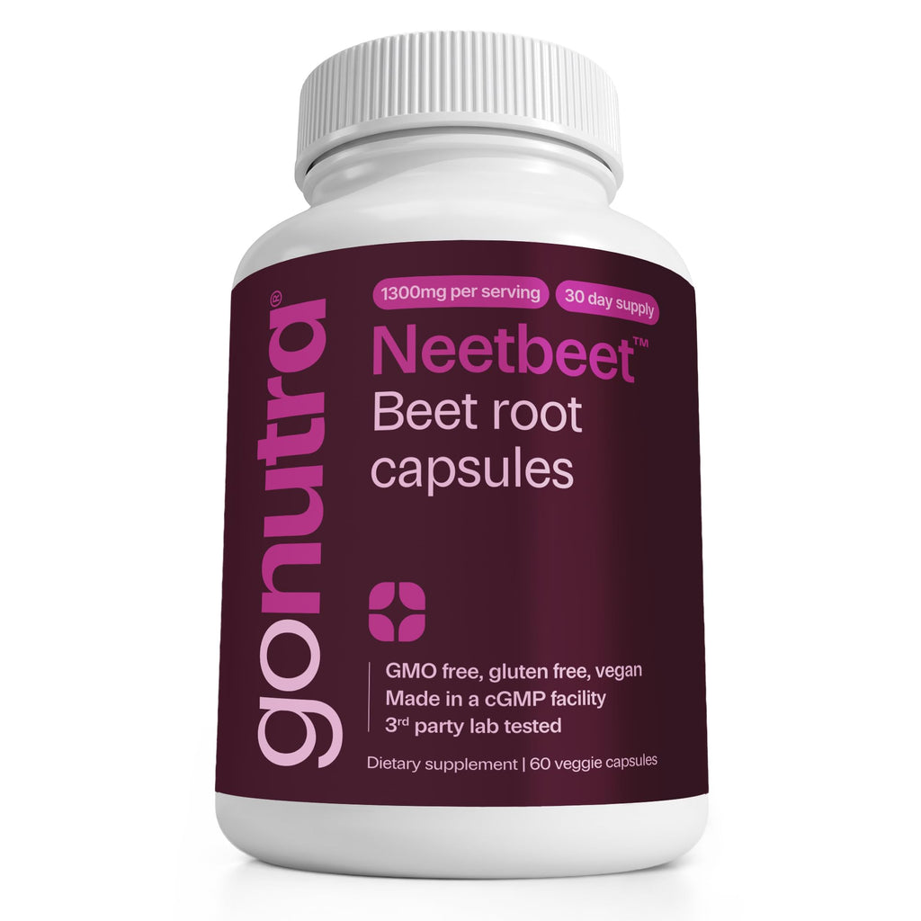 Organic Beet Root Capsules 1300mg 60ct F4217