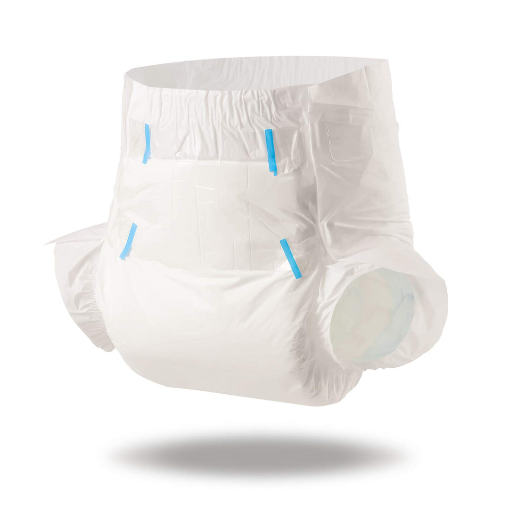 Adult Diaper 10 Pieces White Medium 28"-38" S328