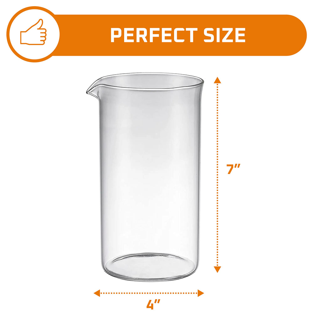 34 oz Borosilicate Glass Carafe U45132