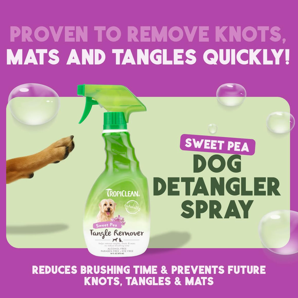 Dog Detangler Spray Leave-in Conditioner 16oz D3919