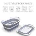 Collapsible Pet Bathtub with Water Drain Plug K30284