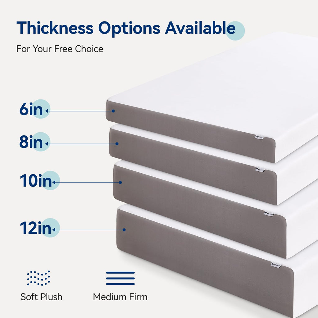 Memory Foam Mattress Medium Firm 12 Inch Full S753653