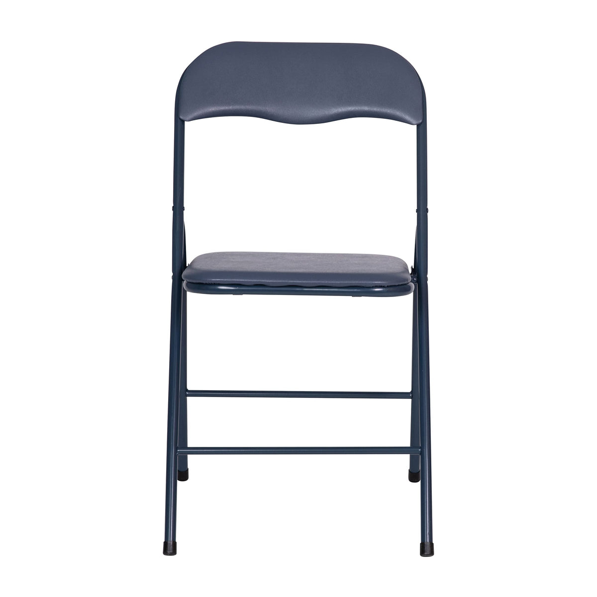 Navy Square Folding Card Table and Chairs Set G1893