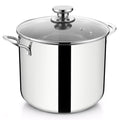 12 Qt Stainless Steel Stock Pot with Lid X15847