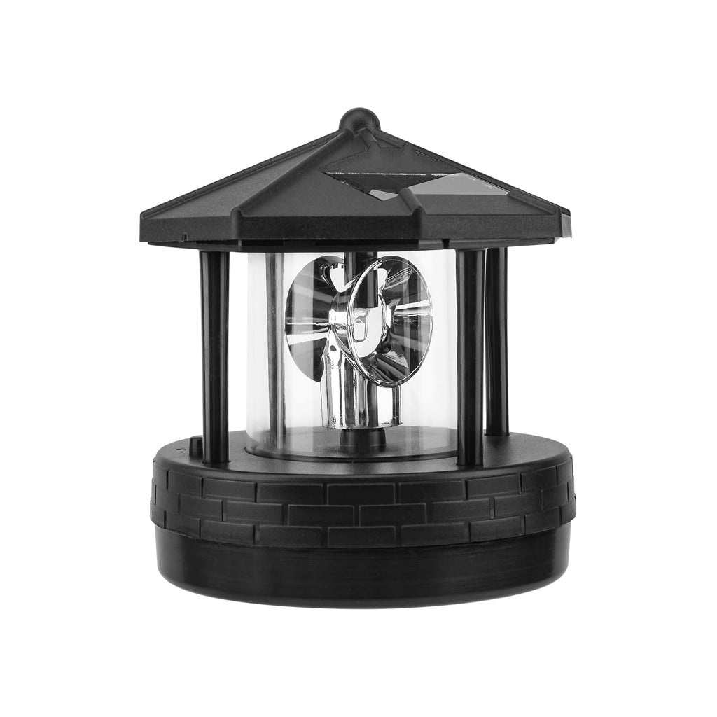 Solar Lighthouse Light with Rotating Beacon U19031