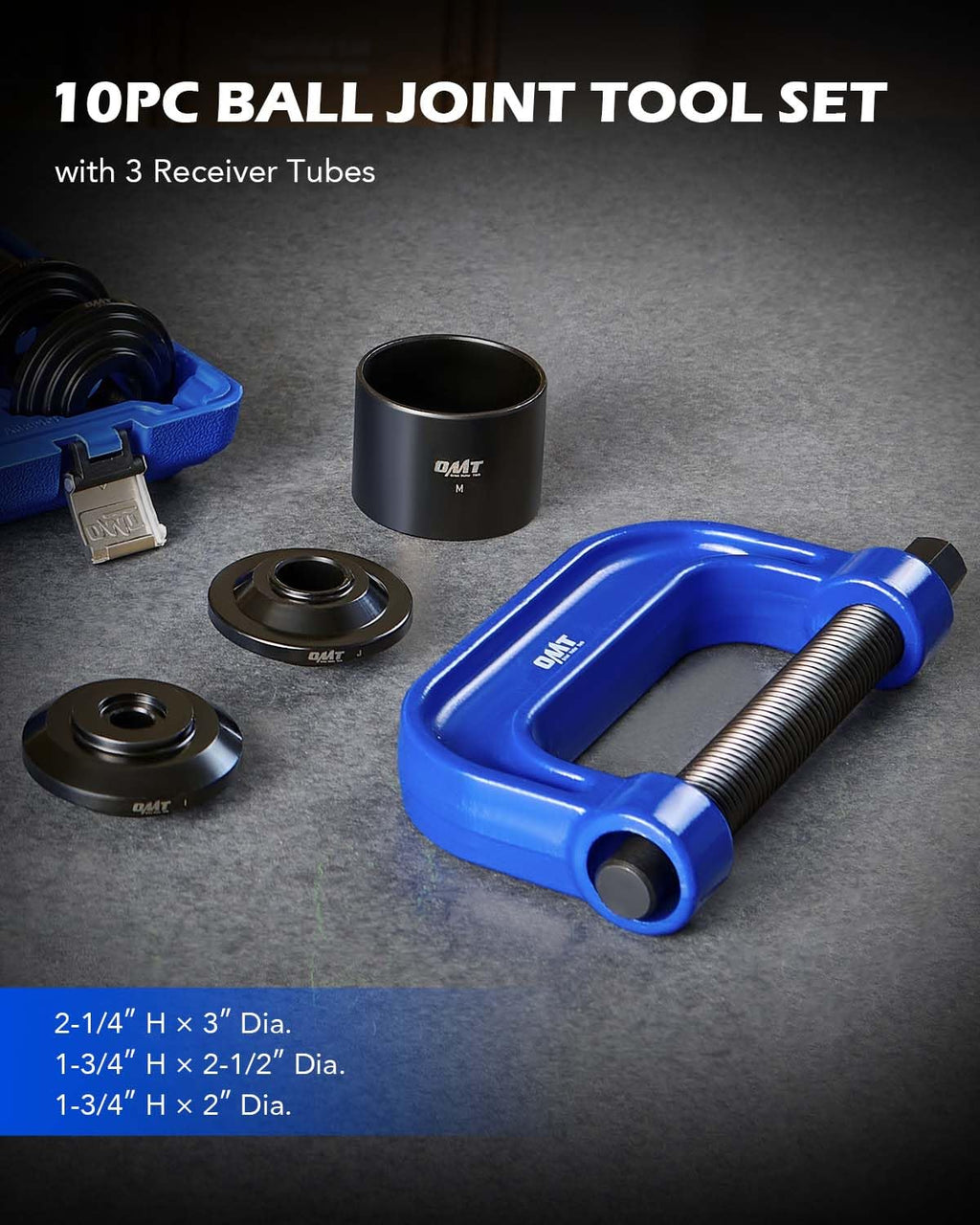 Ball Joint Press Kit with 4x4 Adapters F4279