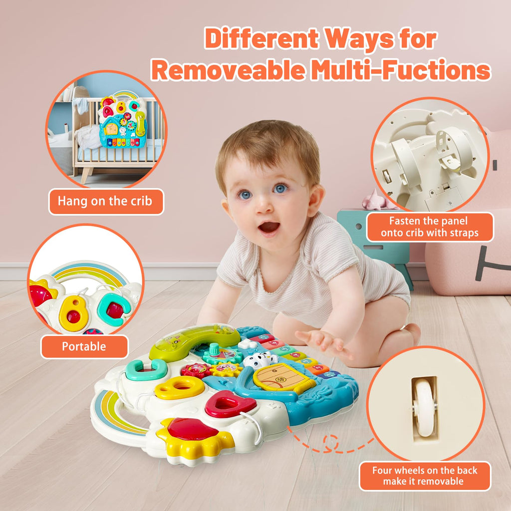 Blue Baby Walker Activity Center with Music and Light R867