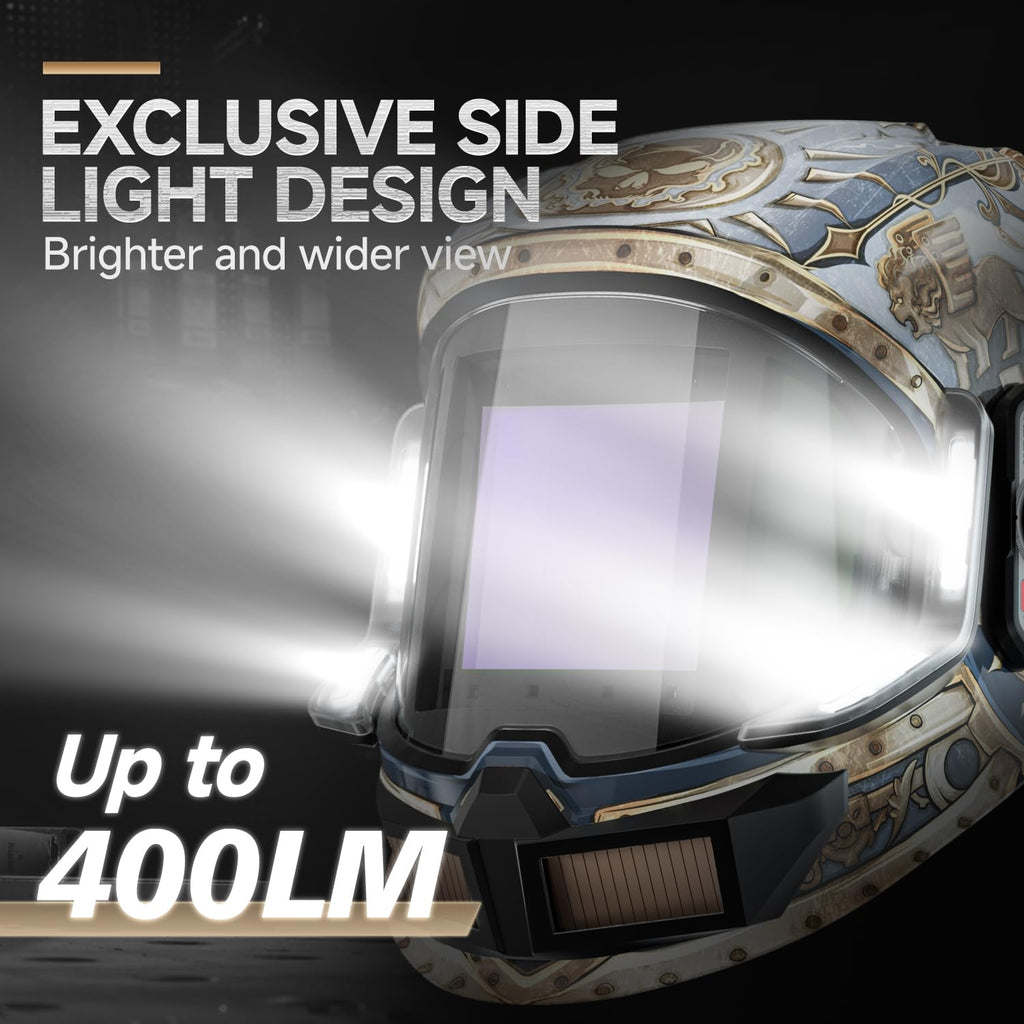 Auto Darkening Welding Helmet with Light J41803