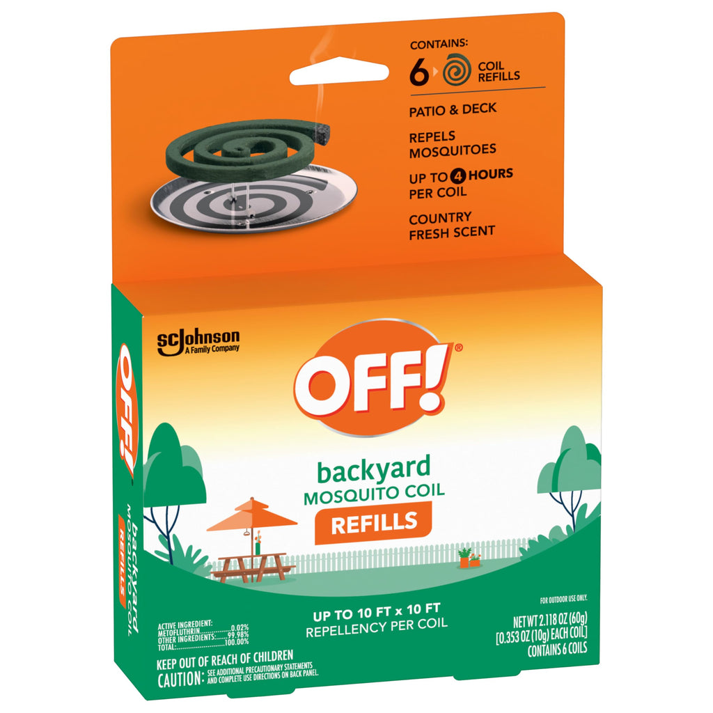 Mosquito Coil Refills 6 Count (Pack of 6) O64402