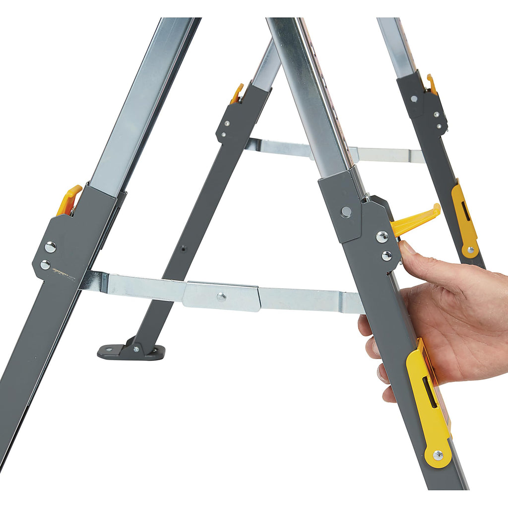 32in. Adjustable Steel Sawhorse 1300-Lb. Capacity E362