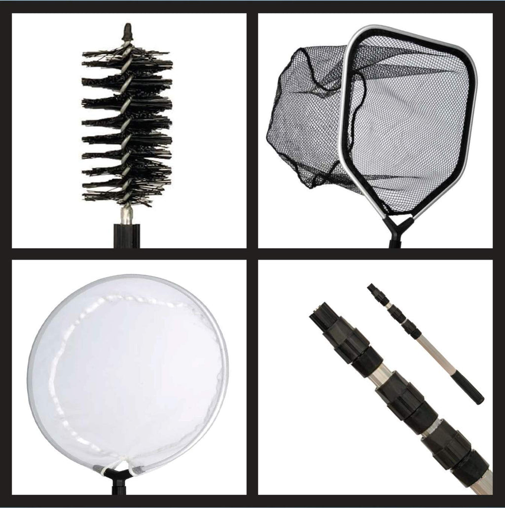 Floating Pond Thermometer & 4-in-1 Pond Cleaning Care Kit P617420