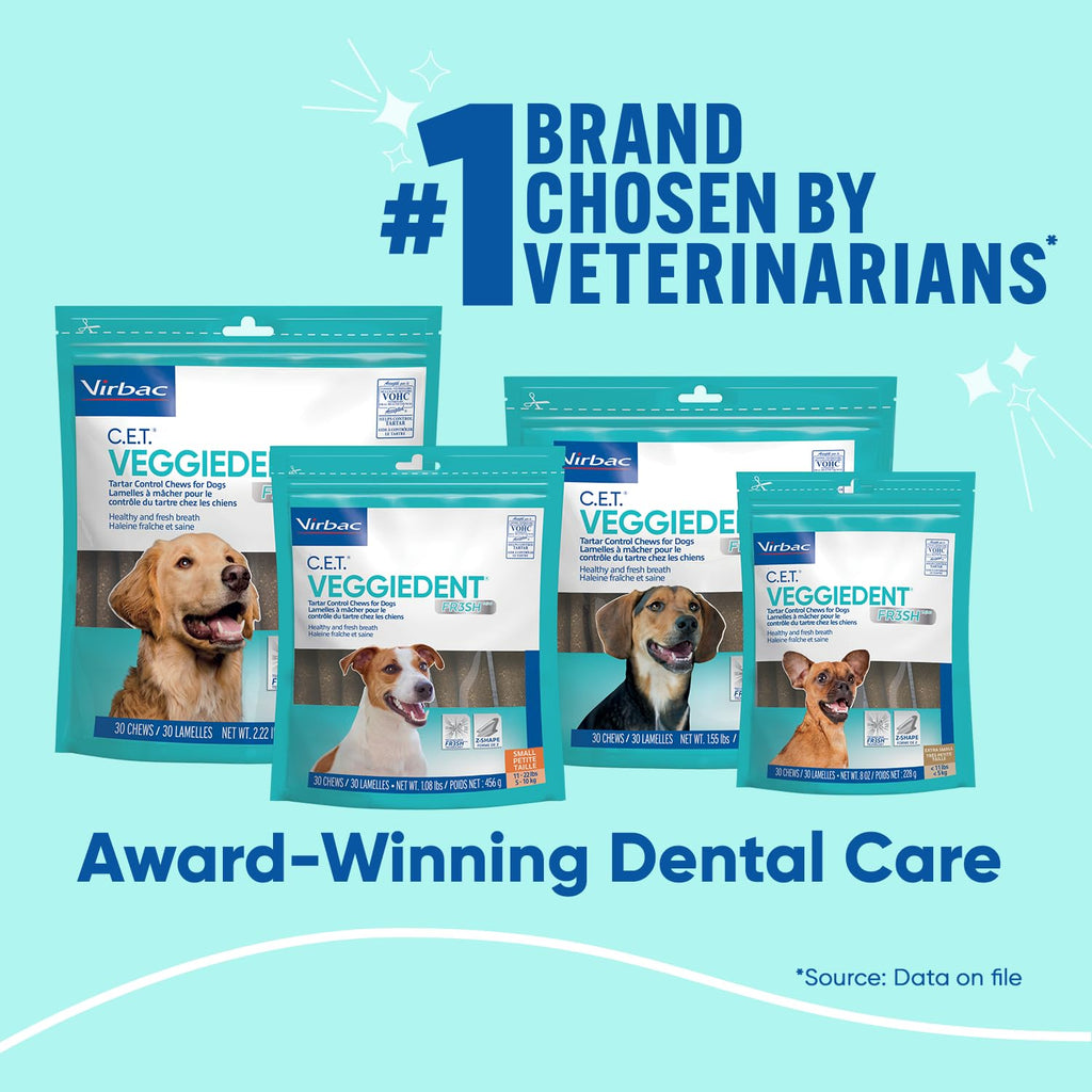 Plaque and Tartar Control Chews for Dogs, Medium B58212