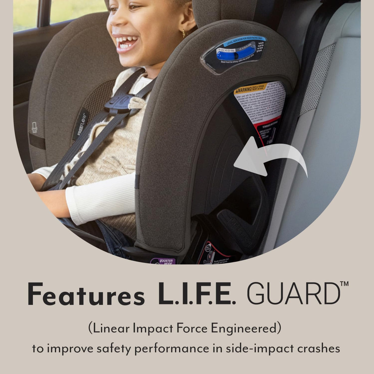 3-in-1 Convertible Car Seat W705332