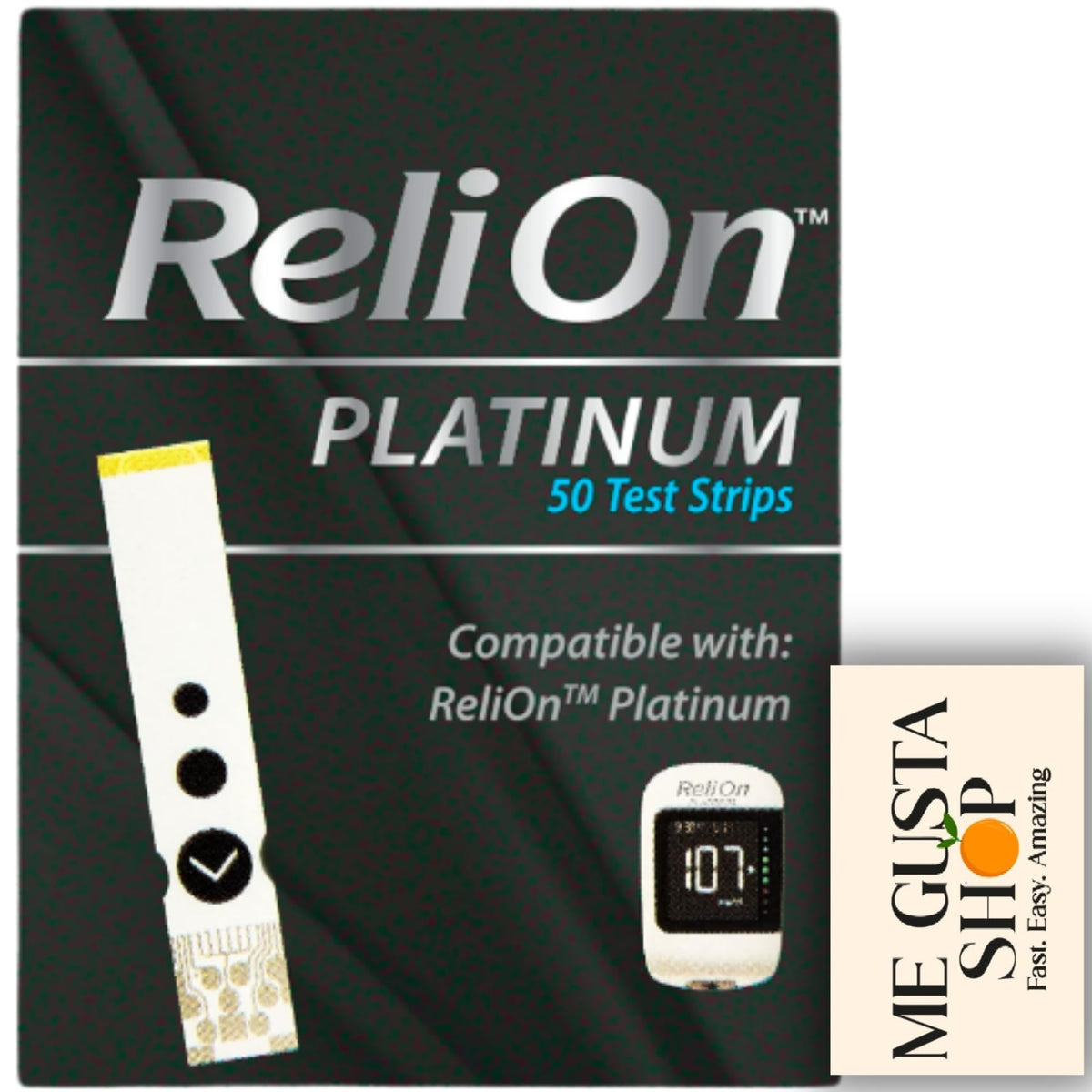 Blood Glucose Test Strips 50 Count N714707