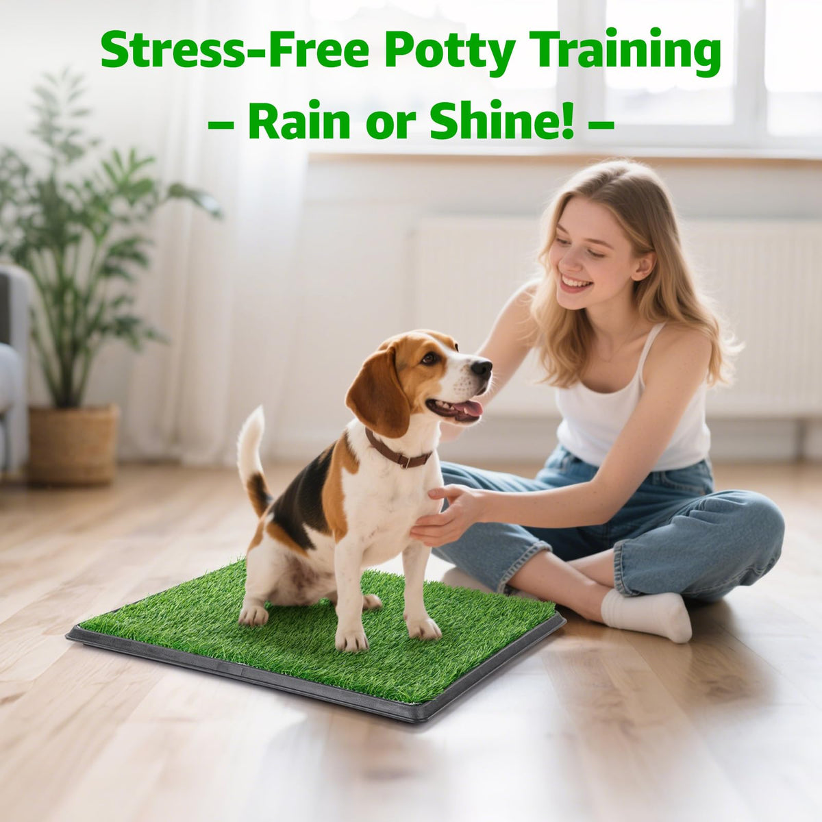 Portable Dog Grass Pad with Tray G439999