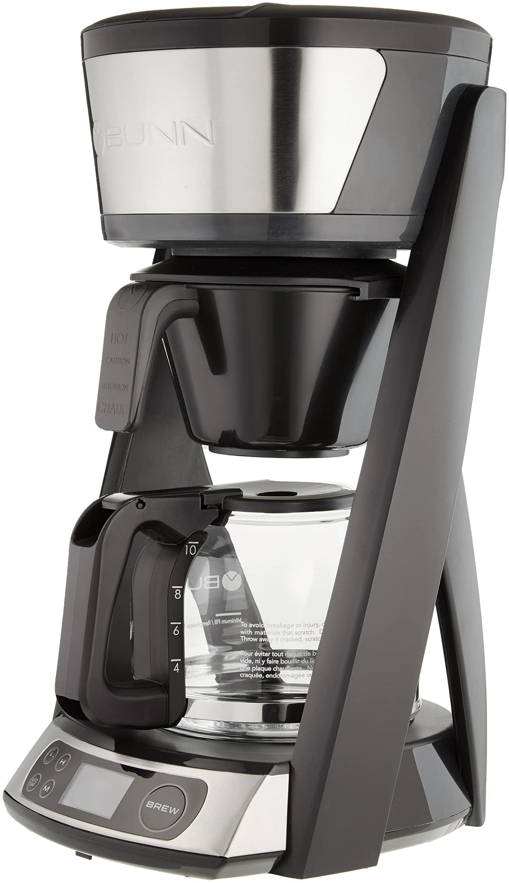 Programmable Coffee Maker, 10 cup, Stainless Steel I791