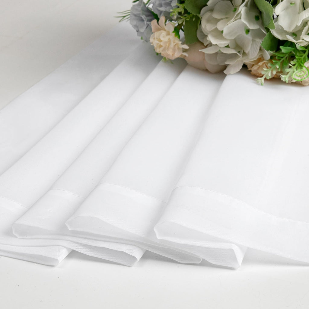 White Sheer Curtains 72 Inches Long 2 Panels E460997