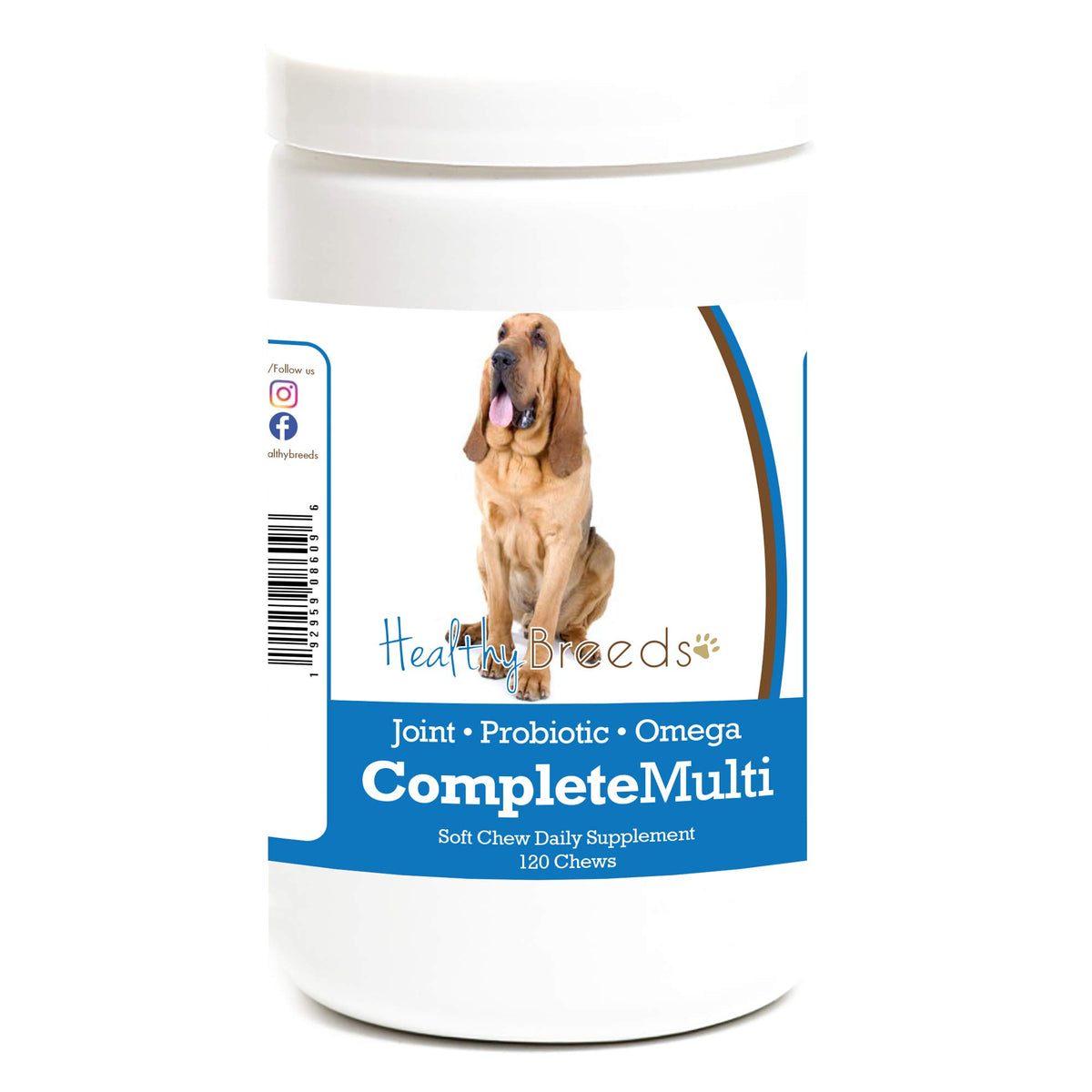 Bloodhound Multivitamin Soft Chew 120 Count B36940