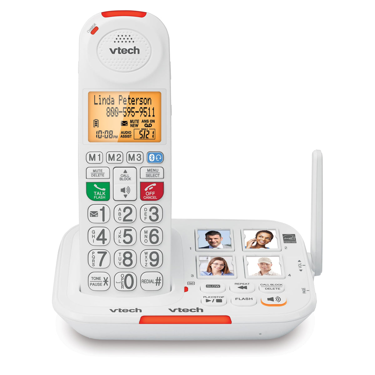 Amplified Cordless Phone with Answering Machine S34975