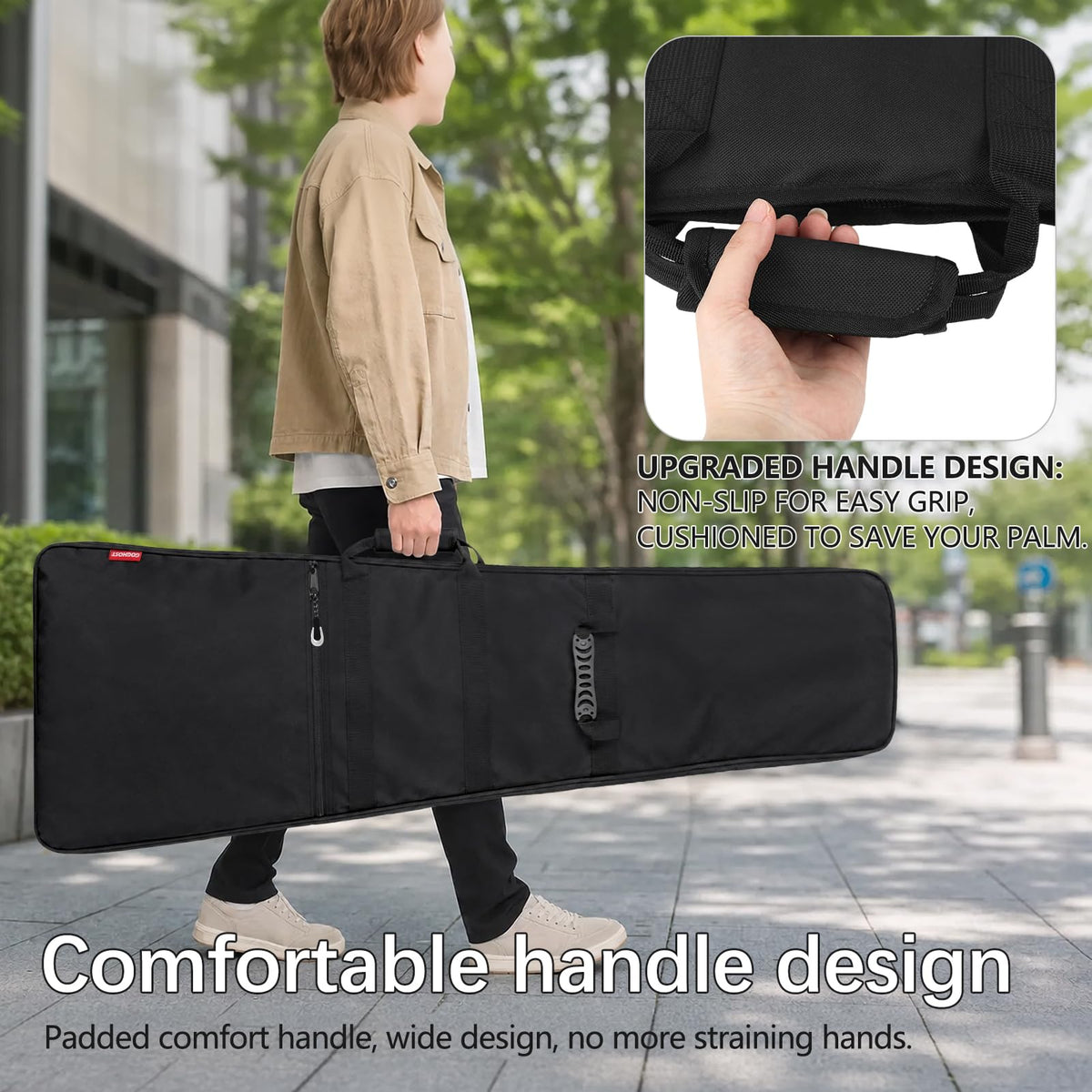 Electric Guitar Gig Bag Padded Water-Resistant S27327