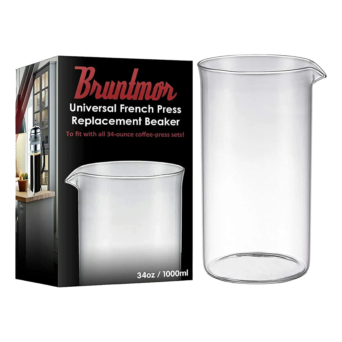 34 oz Borosilicate Glass Carafe U45132
