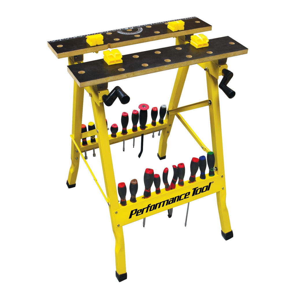 Portable Folding Workbench and Vise W27357